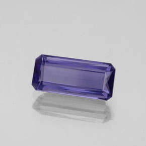 1.26 ct Blue Iolite Stone, Natural Iolite in Octagon / Scissor Cut Shape for Sale