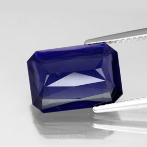 Iolite Gemstone in 13 x 9 mm Size for Sale, Iolite Stone in Violet Blue Color