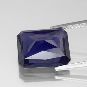 Iolite Gemstone in 12.6 x 10.3 mm Size for Sale, Iolite Stone in Violet Blue Color