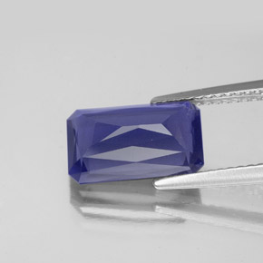 Iolite Gemstone in 11.6 x 7 mm Size for Sale, Iolite Stone in Violet Blue Color