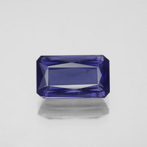 2.65 ct Blue Iolite Gemstone, Iolite Gem in Octagon / Scissor Cut Shape for Sale.