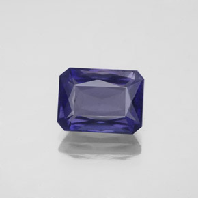 2.51 ct Blue Iolite Gemstone, Iolite Gem in Octagon / Scissor Cut Shape for Sale.