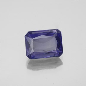 2.51 ct Blue Iolite Stone, Natural Iolite in Octagon / Scissor Cut Shape for Sale