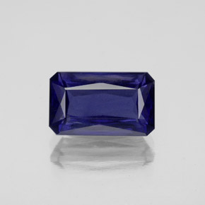 2.66 ct Blue Iolite Gemstone, Iolite Gem in Octagon / Scissor Cut Shape for Sale.