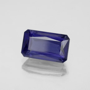 2.66 ct Blue Iolite Stone, Natural Iolite in Octagon / Scissor Cut Shape for Sale