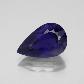 3.2ct Pear Facet Violet Blue Iolite for sale thumb image of 3.2ct Pear Facet Violet Blue Iolite (ID: 342146)