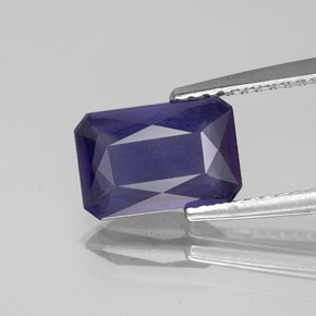 1.36 ct Blue Iolite Gemstone, Iolite Gem in Octagon / Scissor Cut Shape for Sale.