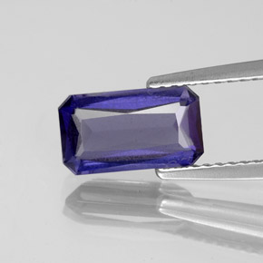 1.33 ct Blue Iolite Gemstone, Iolite Gem in Octagon / Scissor Cut Shape for Sale.
