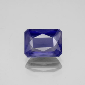 2.07 ct Blue Iolite Gemstone, Iolite Gem in Octagon / Scissor Cut Shape for Sale.