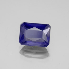 2.07 ct Blue Iolite Stone, Natural Iolite in Octagon / Scissor Cut Shape for Sale