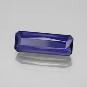 2.46 ct Blue Iolite Stone, Natural Iolite in Octagon / Scissor Cut Shape for Sale