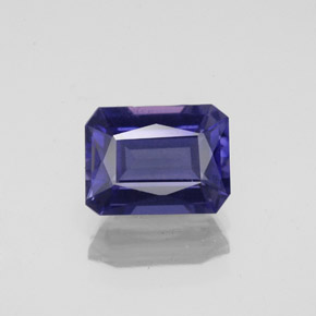 1.49 ct Blue Iolite Stone, Natural Iolite in Octagon / Scissor Cut Shape for Sale