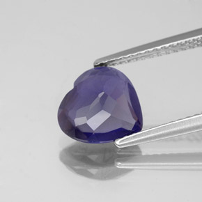Iolite Gemstone in 9 x 8.5 mm Size for Sale, Iolite Stone in Violet Blue Color