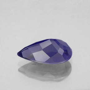 Iolite Gemstone in 13.1 x 7.9 mm Size for Sale, Iolite Stone in Violet Blue Color