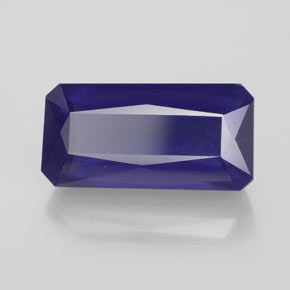 5.81 ct Blue Iolite Stone, Natural Iolite in Octagon / Scissor Cut Shape for Sale