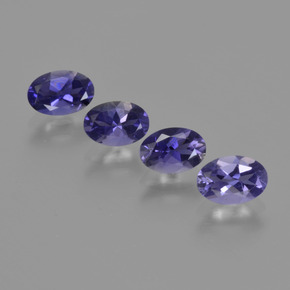 1.5ct Oval Facet Violet Blue Iolite for sale thumb image of 1.5ct Oval Facet Violet Blue Iolite (ID: 411160)