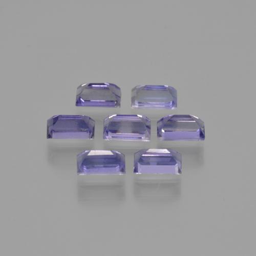 Iolite Gemstones in 5 x 3 mm Size for Sale, Iolite Stones in Silverish Blue Color