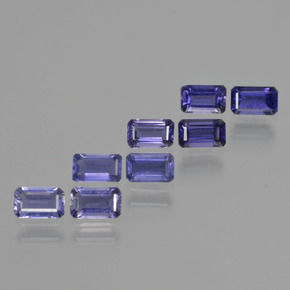 0.3ct Octagon Facet Violet Blue Iolite for sale thumb image of 0.3ct Octagon Facet Violet Blue Iolite (ID: 412254)