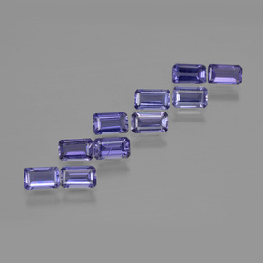 0.2ct Octagon Facet Violet Blue Iolite Gem for sale 0.2ct Octagon Facet Violet Blue Iolite Gem (ID: 412427)
