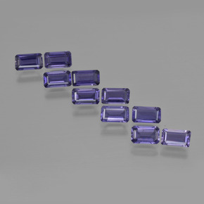 0.2ct Octagon Facet Violet Blue Iolite for sale thumb image of 0.2ct Octagon Facet Violet Blue Iolite (ID: 412428)
