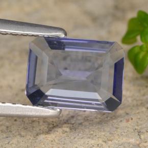 1ct Octagon Step Cut Violet Blue Iolite for sale thumb image of 1ct Octagon Step Cut Violet Blue Iolite (ID: 474756)