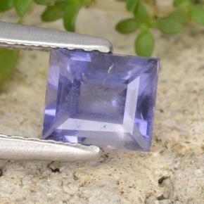 0.7ct Baguette Step Cut Violet Blue Iolite for sale thumb image of 0.7ct Baguette Step Cut Violet Blue Iolite (ID: 475440)