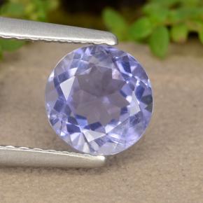 1ct Round Facet Violet Blue Iolite Gem for sale 1ct Round Facet Violet Blue Iolite Gem (ID: 476054)