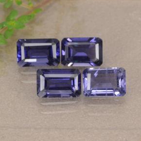 0.5ct Octagon Step Cut Violet Blue Iolite Gem for sale 0.5ct Octagon Step Cut Violet Blue Iolite Gem (ID: 476308)
