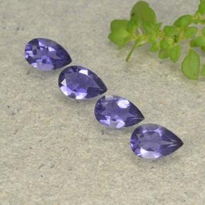 0.3ct Pear Facet Violet Blue Iolite Gem for sale 0.3ct Pear Facet Violet Blue Iolite Gem (ID: 498013)