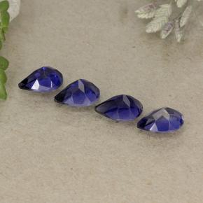 Iolite Gemstones in 6 x 4 mm (calibrated) Size for Sale, Iolite Stones in Royal Blue Color