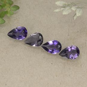 0.3ct Pear Facet Violet Blue Iolite Gem for sale 0.3ct Pear Facet Violet Blue Iolite Gem (ID: 498177)