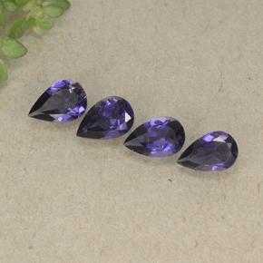 0.3ct Pear Facet Violet Blue Iolite Gem for sale 0.3ct Pear Facet Violet Blue Iolite Gem (ID: 498179)