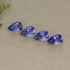 0.3ct Pear Facet Violet Blue Iolite Gem for sale 0.3ct Pear Facet Violet Blue Iolite Gem (ID: 498185)