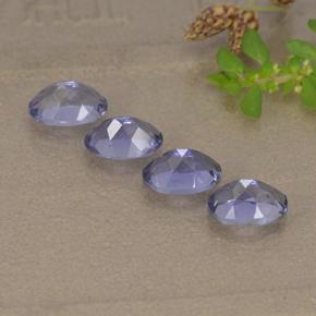 Iolite Gemstones in 6.1 x 4.2 mm Size for Sale, Iolite Stones in Deep Purple Color