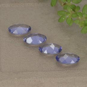Iolite Gemstones in 6 x 4 mm (calibrated) Size for Sale, Iolite Stones in Deep Purple Color