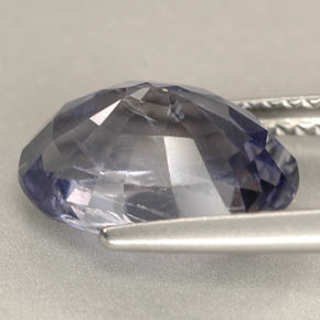 Iolite Gemstone in 11 x 9 mm (calibrated) Size for Sale, Iolite Stone in Violet Color
