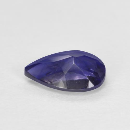 Iolite Gemstone in 6.8 x 4.7 mm Size for Sale, Iolite Stone in Dark Blue Color
