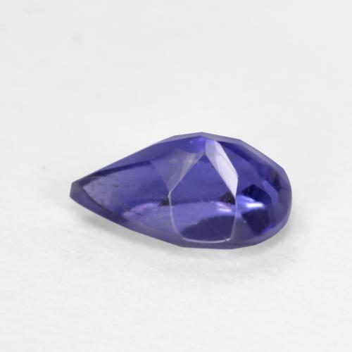 Iolite Gemstone in 6.9 x 4.8 mm Size for Sale, Iolite Stone in Dark Blue Color