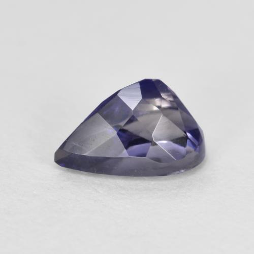 Iolite Gemstone in 7 x 4.7 mm Size for Sale, Iolite Stone in Deep Blue Color