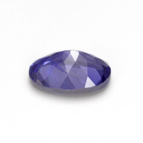 Iolite Gemstone in 7.1 x 5.2 mm Size for Sale, Iolite Stone in Navy Blue Color