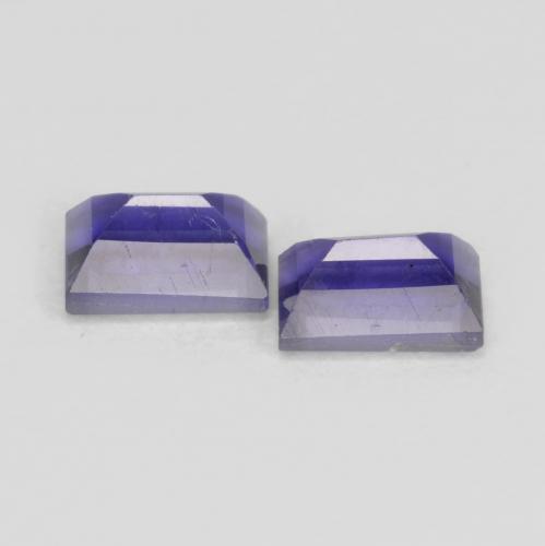 Iolite Gemstones in 5.1 x 3 mm Size for Sale, Iolite Stones in Deep Purple Color
