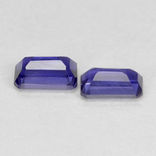 Iolite Gemstones in 5 x 3 mm (calibrated) Size for Sale, Iolite Stones in Deep Purple Color