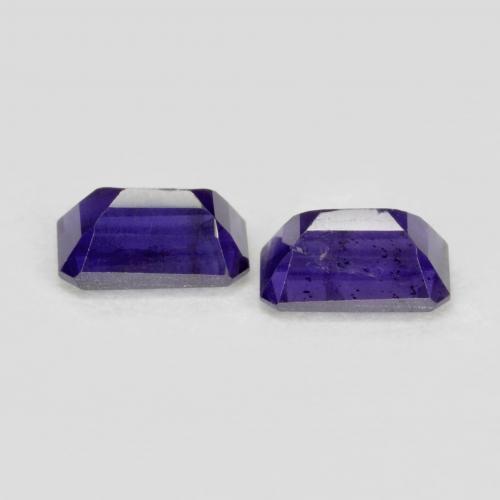Iolite Gemstones in 5 x 3 mm (calibrated) Size for Sale, Iolite Stones in Dark Violet Color