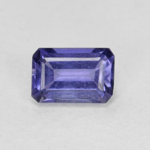 Violet foncé Iolite gemme - 0.6ct Octogone taillé en degrés (ID: 582386)