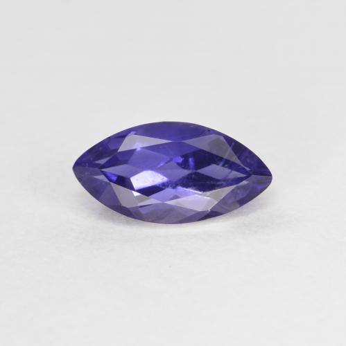 Темно-синий Иолит Камень - 0.6ct Фасетная Маркиза (ID: 589443)
