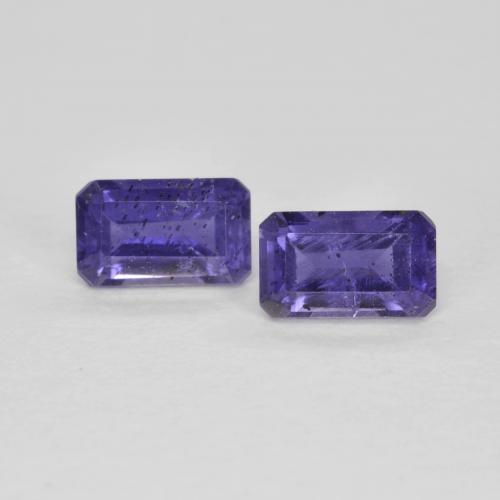 Viola scuro Eliolite Gem - 0.3ct Taglio ottagonale (ID: 590932)