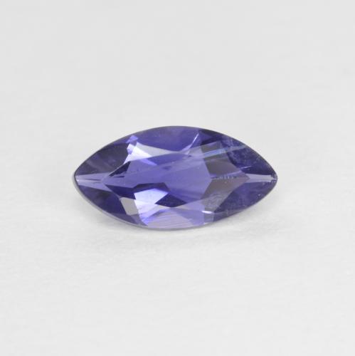 Deep Purple Iolite Gem - 0.5ct Marquise Facet (ID: 594165)