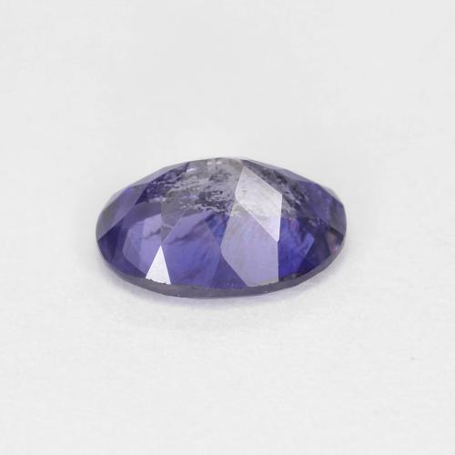 Iolite Gemstone in 7 x 5 mm (calibrated) Size for Sale, Iolite Stone in Dark Bluish Purple Color