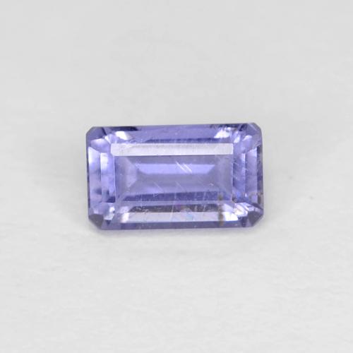 Iolita Violeta Corte octagonal de 5,1 x 3mm de Madagascar, peso de 0.32ct, piedra preciosa No tratado de forma natural en claridad VS, Iolita de 1 pieza: el color es Violeta azulado, dureza Mohs de 7 - 7.5 Adecuado para joyas de uso diario, Photo A