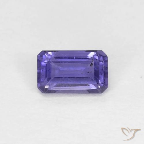 0.28 ct Octagon Cut Iolite, 5.1 x 3.1 mm From Madagascar, Photo A